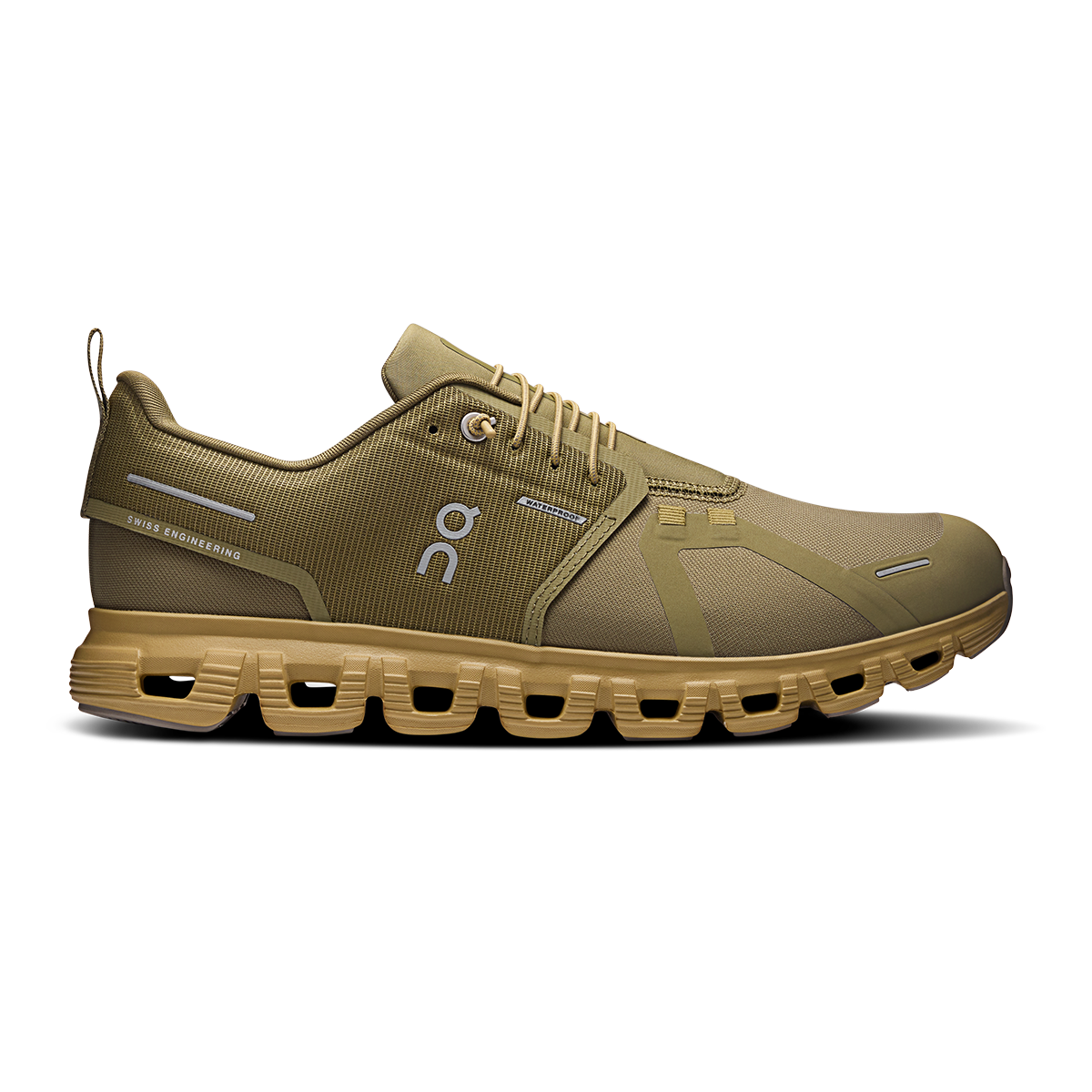 On Cloud 6 Waterproof Olive Safari