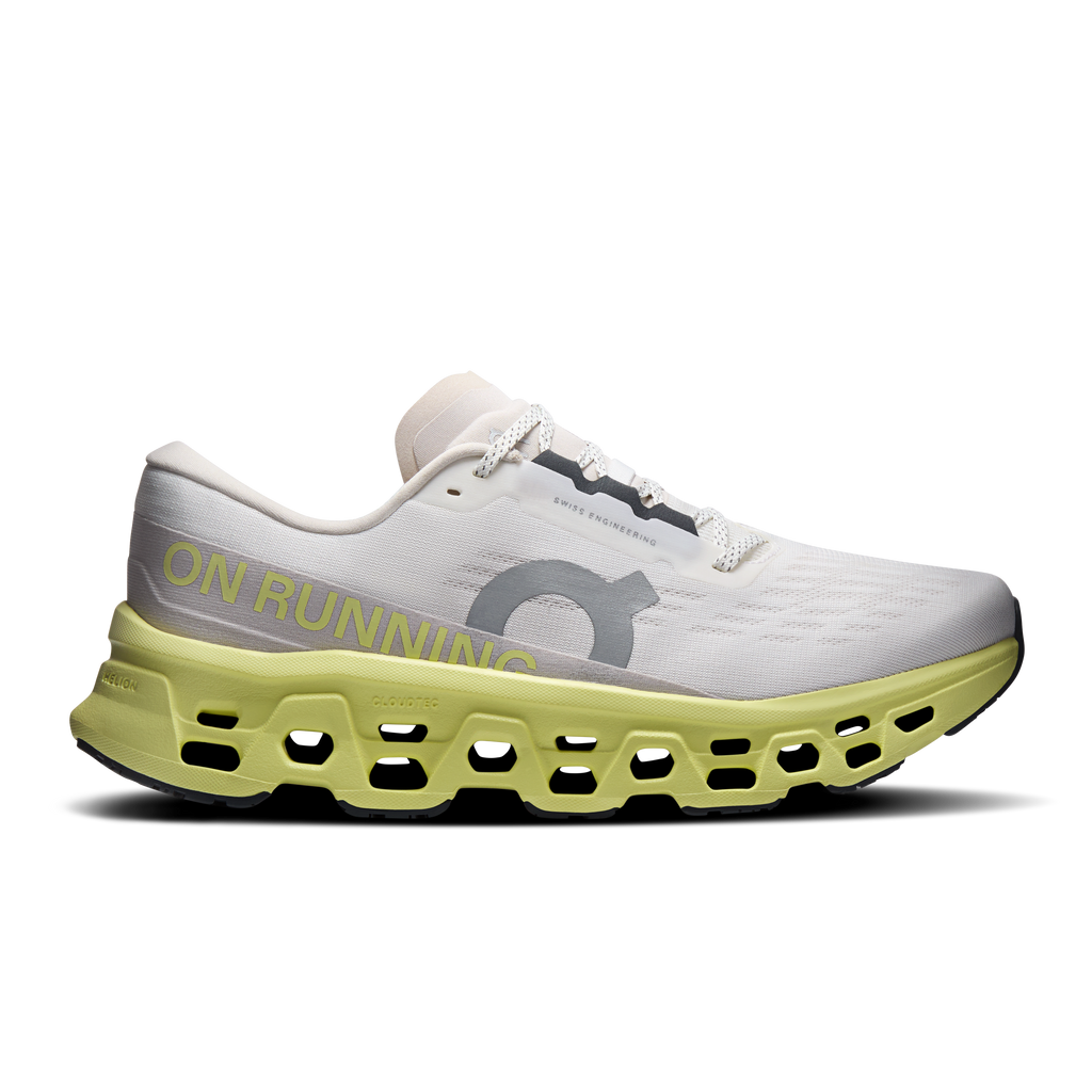 On Cloudmonster 3 Ivory Limelight