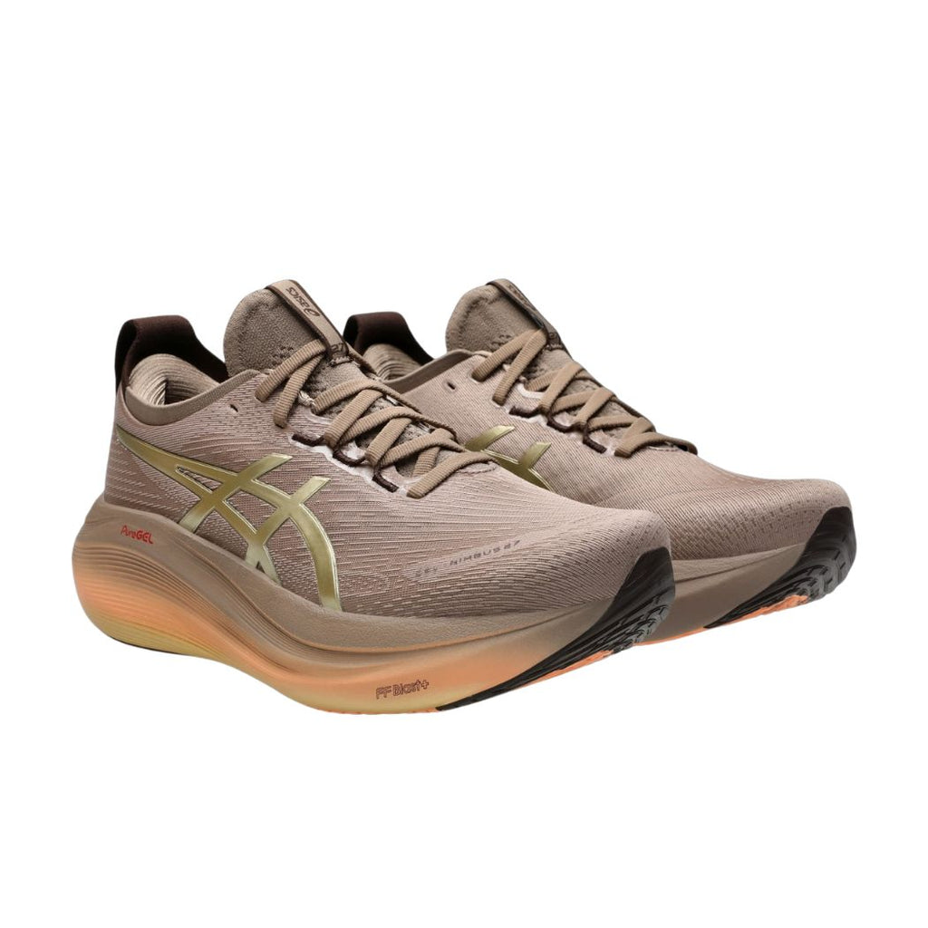 Asics Gel-Nimbus 27 Luxe Men's Running Shoes - Taupe Grey