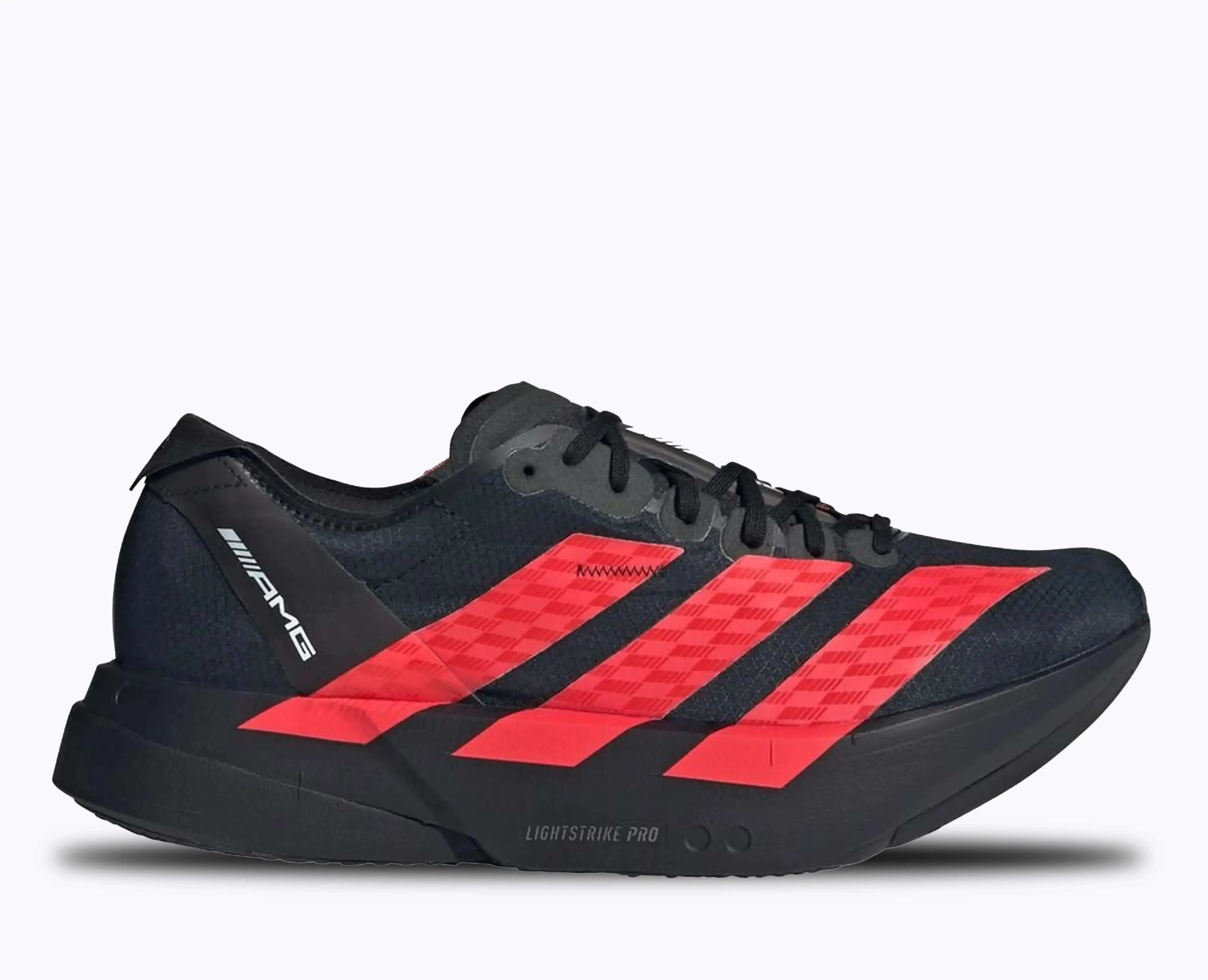 Adidas Adios Pro 4 Mercedes AMG Black Lucid Red — Authentic · Free