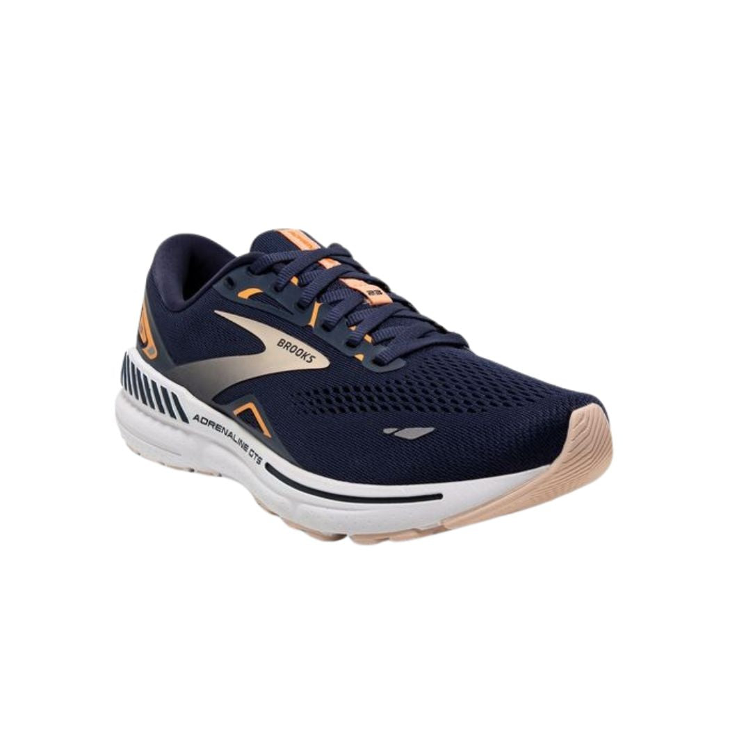 Brooks Adrenaline GTS 23 Women's Running Shoes - Peacoat Tangerine Peach