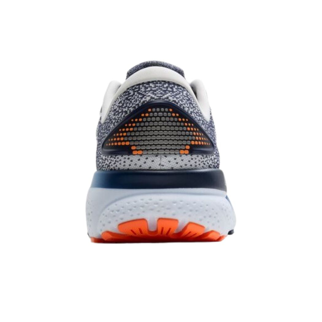 Brooks Ghost 16 Running Shoes - White Peacoat Orange
