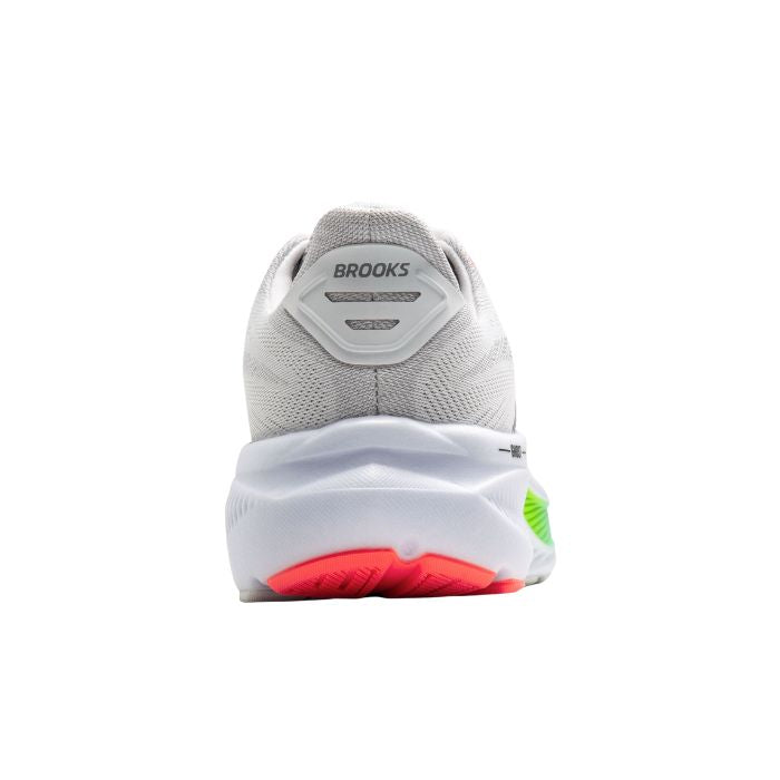 Brooks Ghost 17 Men's Running Shoes - White Pink Clay Gecko