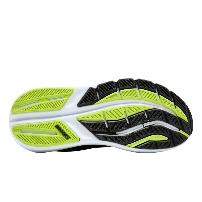 Brooks Ghost Max 3 Men's Running Shoes - Black Navy Acid Lime