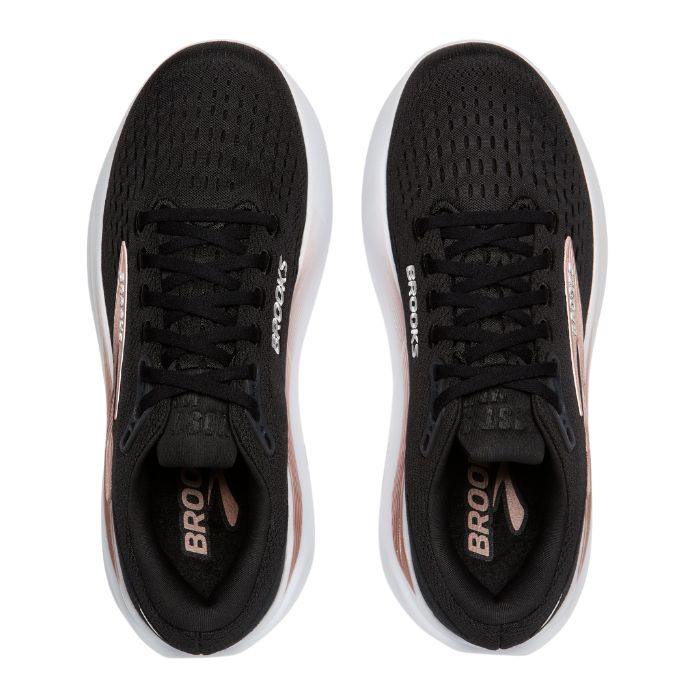 Brooks Ghost Max 3 Women's Running Shoes - Black Black Rose Gold