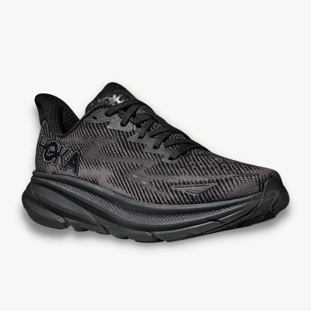Hoka Clifton 9 Running Shoe - Black Black