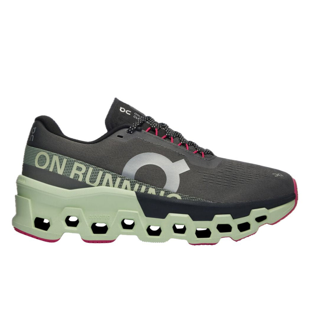 On Cloudmonster 2 Running Shoes - Asphalt Lima