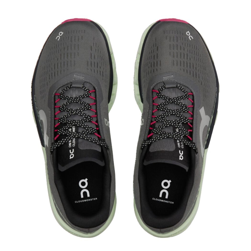 On Cloudmonster 2 Running Shoes - Asphalt Lima