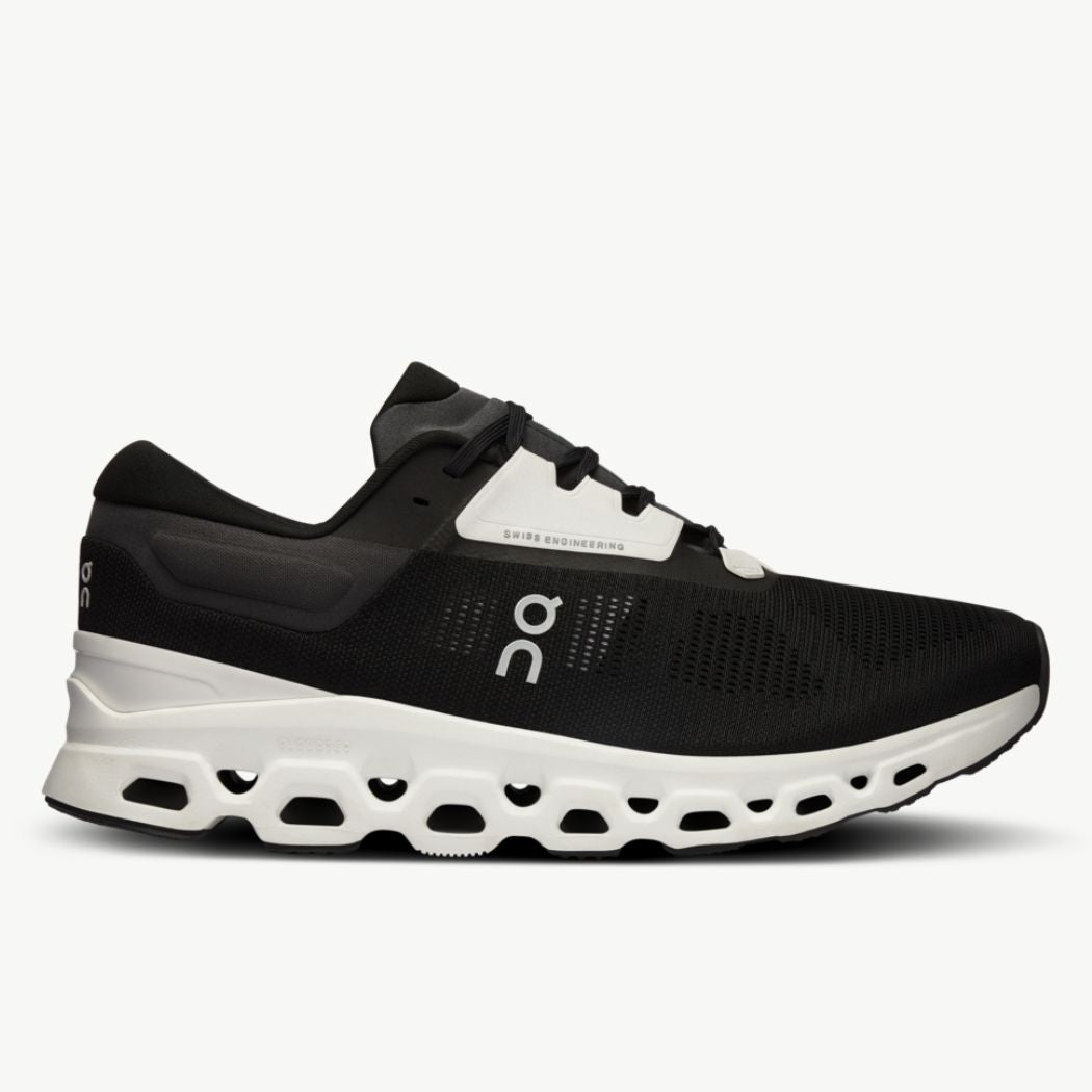 On Cloudstratus 3 Men's Running Shoes - Black Frost