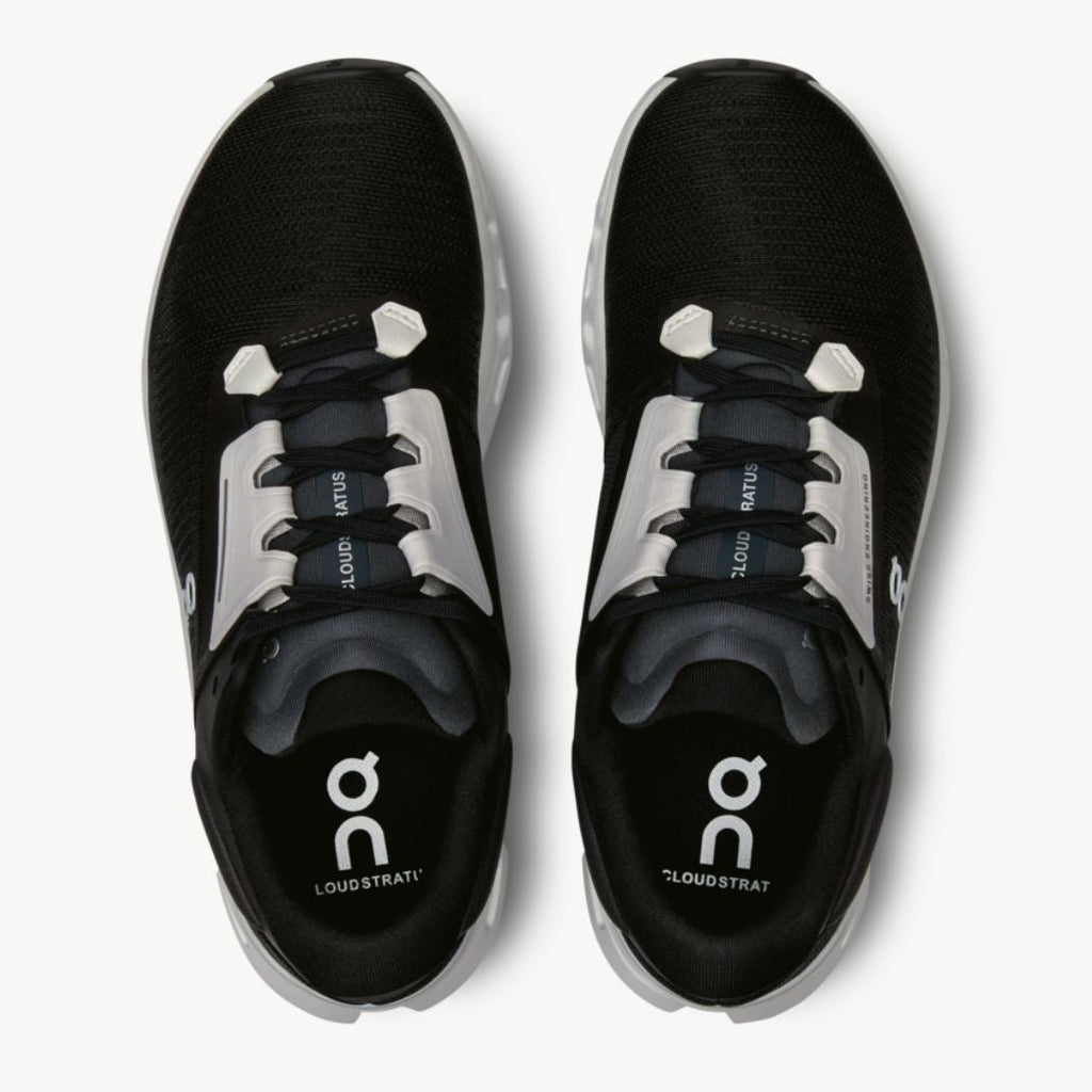 On Cloudstratus 3 Women's Running Shoes - Black Frost