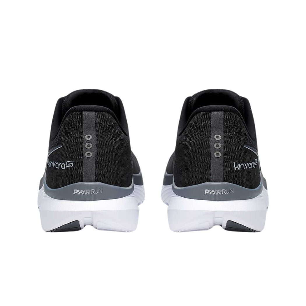 Saucony Kinvara 15 Men's Running Shoes - Black White