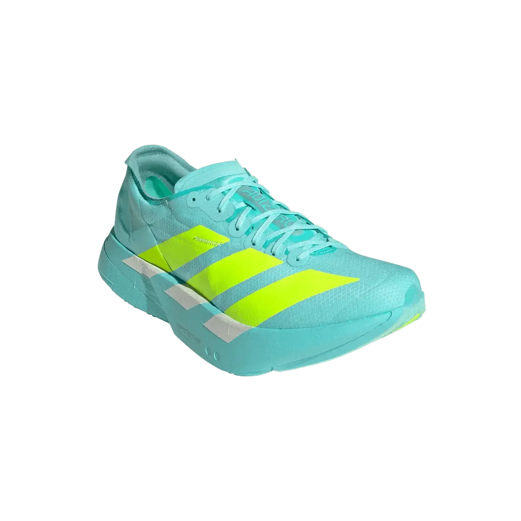 Adidas Adizero Adidas Adios Pro 4 Flash Aqua Lucid Lemon