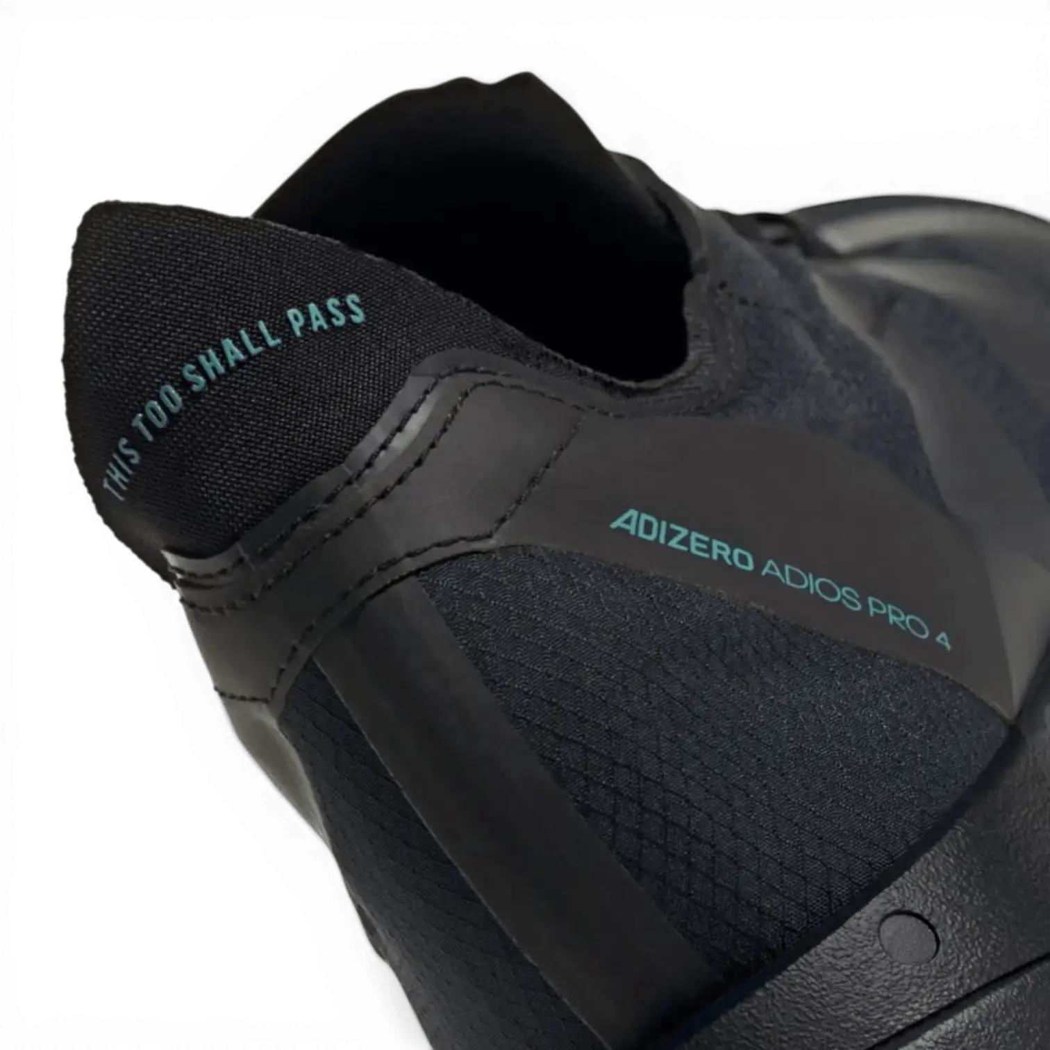 Adidas Adizero Adios Pro 4 Core Black Teal