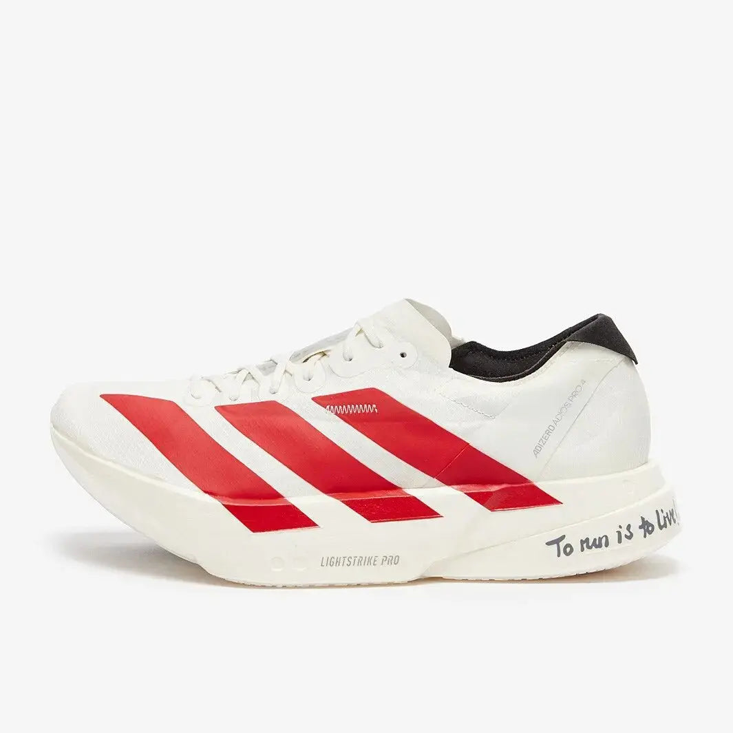 Adidas Adizero Adios Pro 4 Off White Better Scarlet