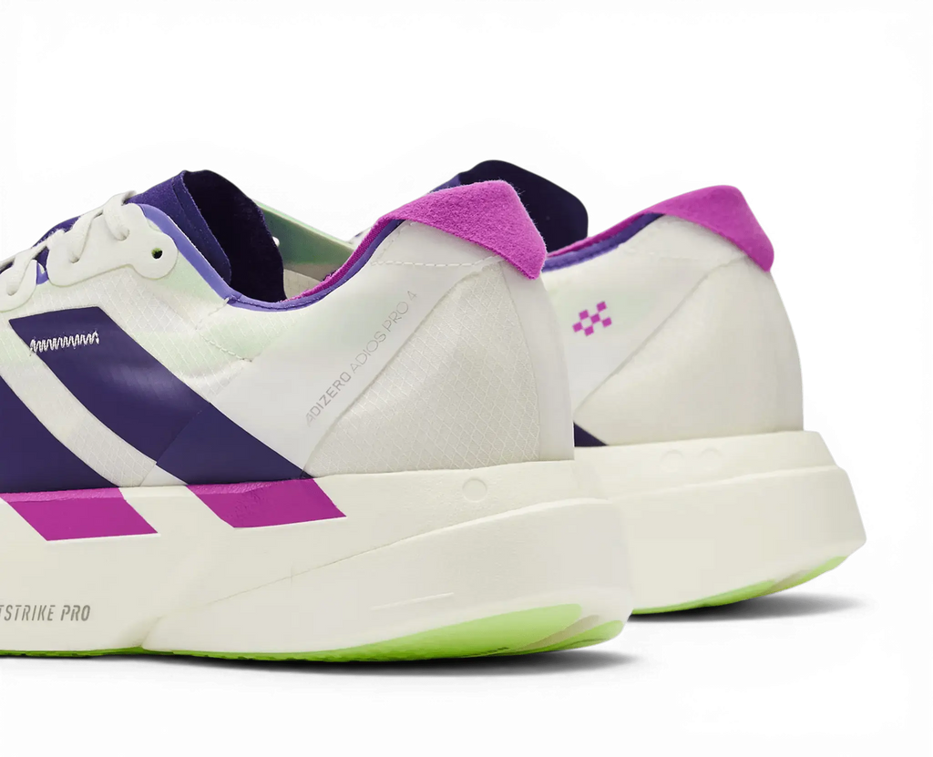 Adidas Adizero Adios Pro 4 White Purple Lime