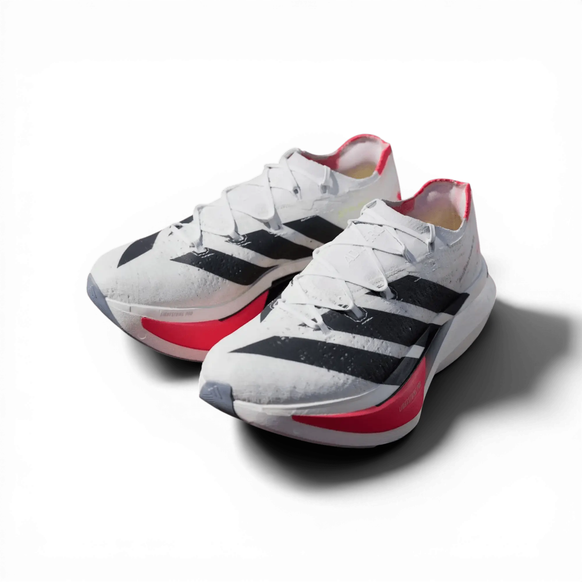 Adidas Adizero Prime X3 Strung Cloud White Lucid Red