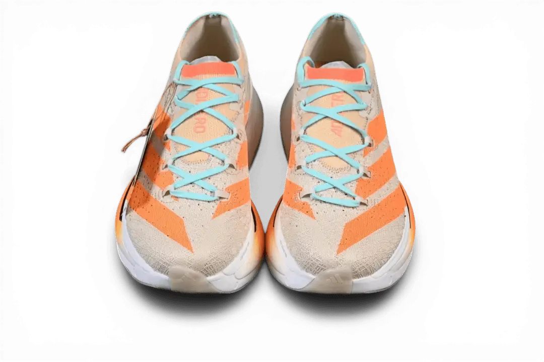 Adidas Adizero Prime X3 Strung Orange White Wheat Blue