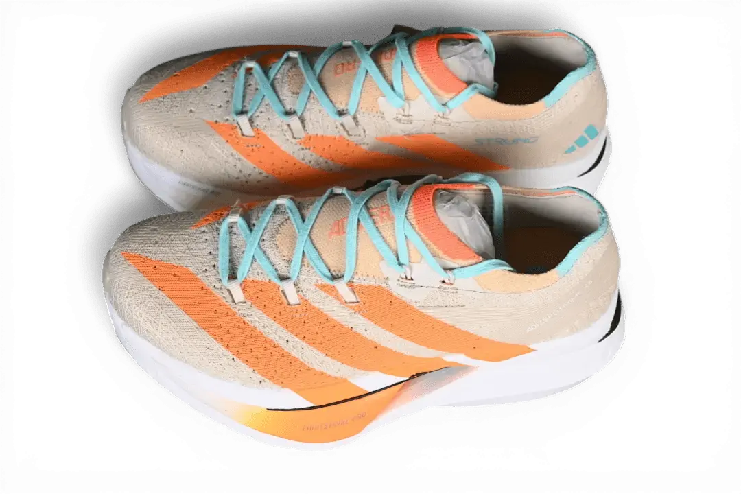 Adidas Adizero Prime X3 Strung Orange White Wheat Blue
