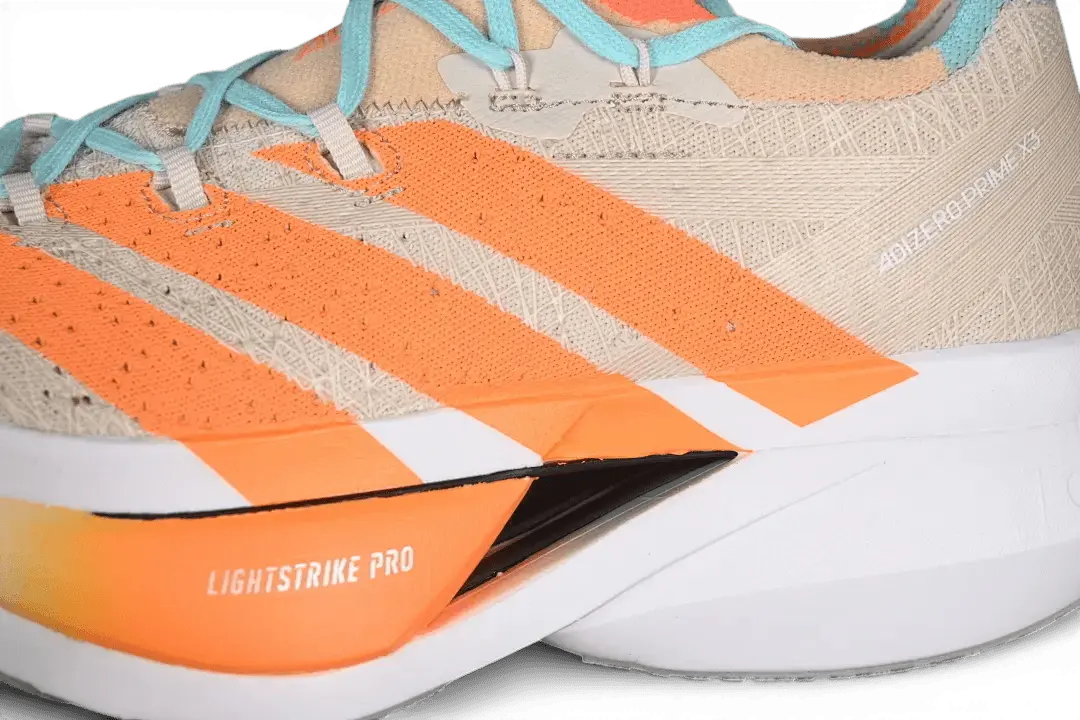 Adidas Adizero Prime X3 Strung Orange White Wheat Blue