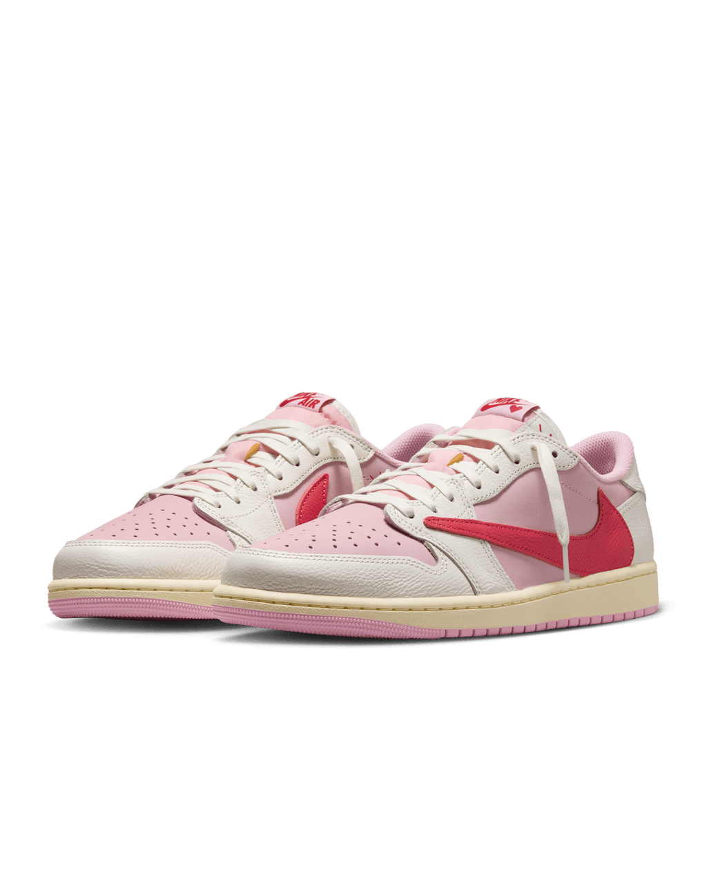 Air Jordan 1 Low x Travis Scott Shy Pink