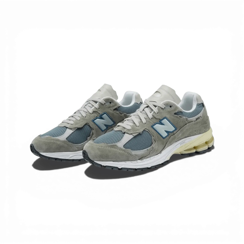 New Balance NB 2002R Protection - Khaki Green and Light Blue