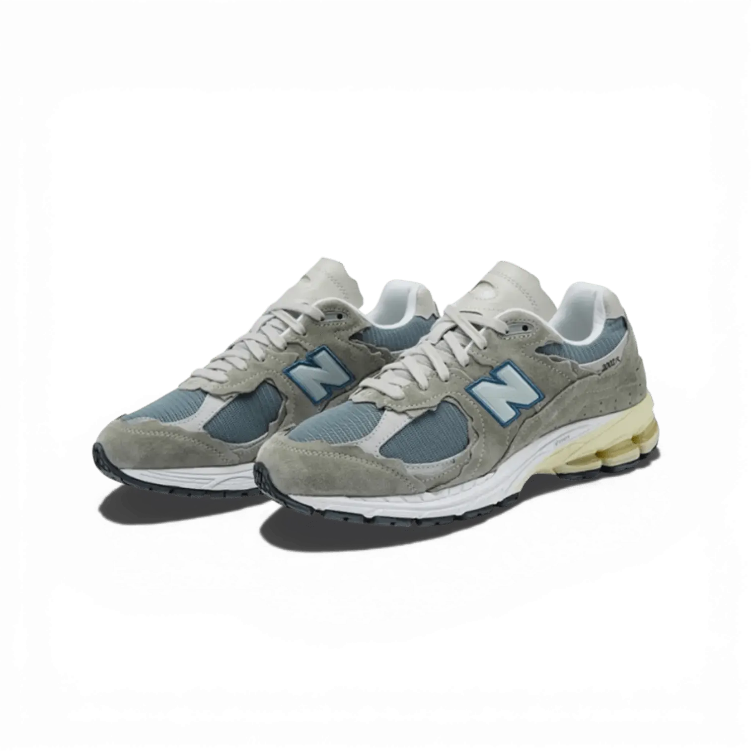 New Balance NB 2002R Protection - Khaki Green and Light Blue