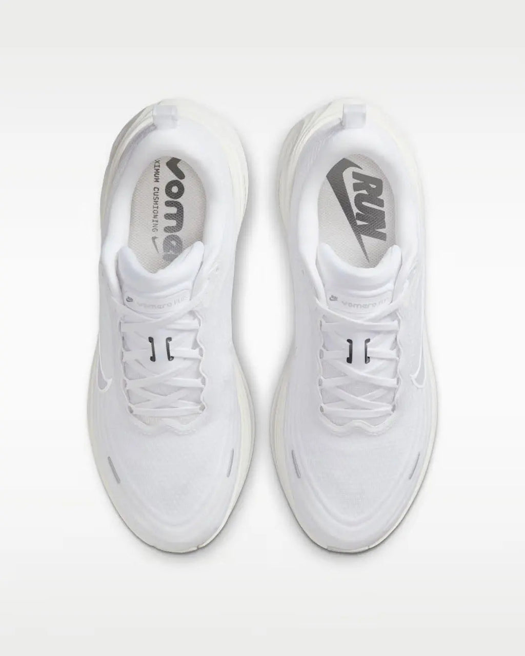 Nike Vomero Plus White Metallic Silver Light Smokey Grey
