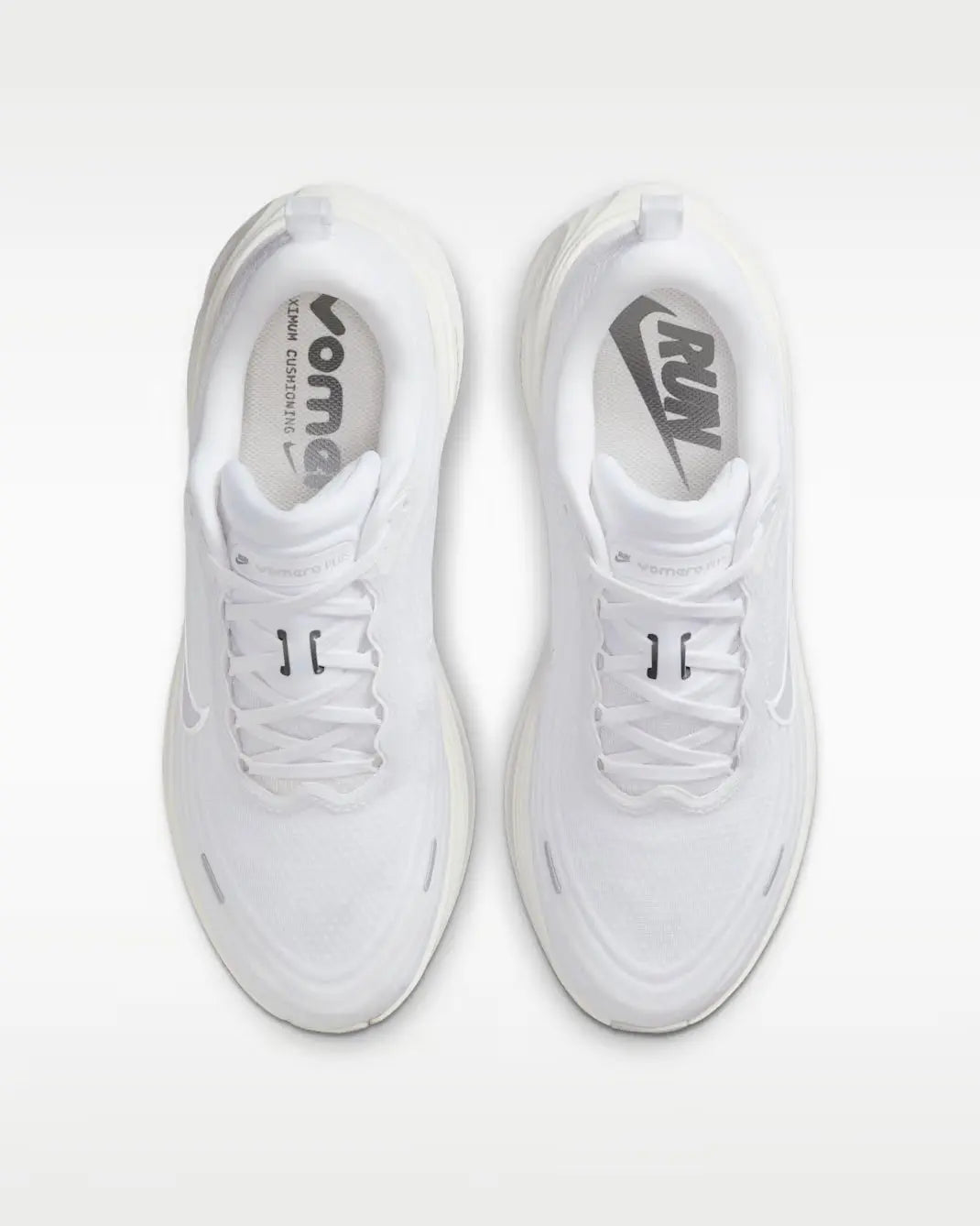 Nike Vomero Plus White Metallic Silver Light Smokey Grey